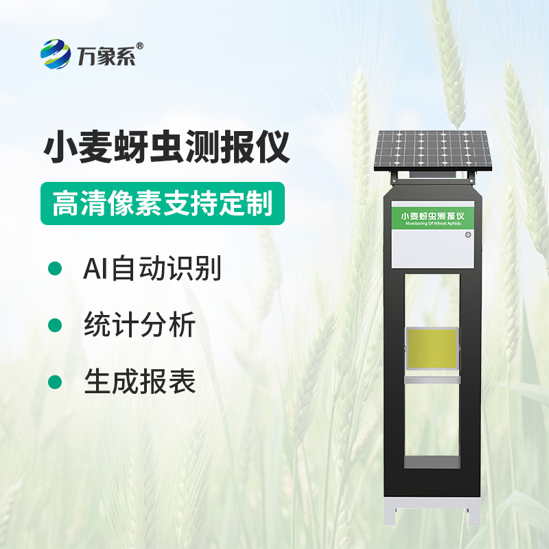智能傳感器助力精準農業，小麥蚜蟲測報儀防控有了新手段